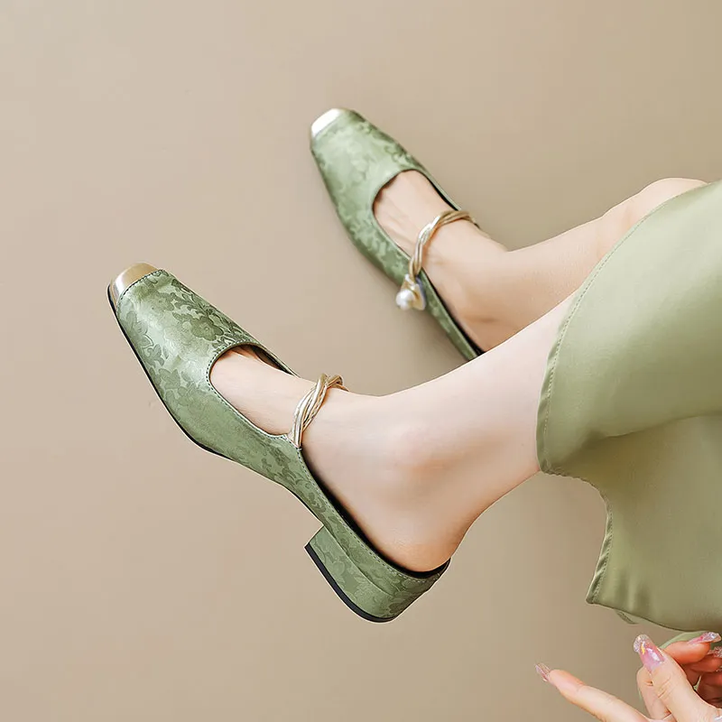 Than Than Me Rubber Sole Slip-Resistant Wrap-toe Slippers Women's-7