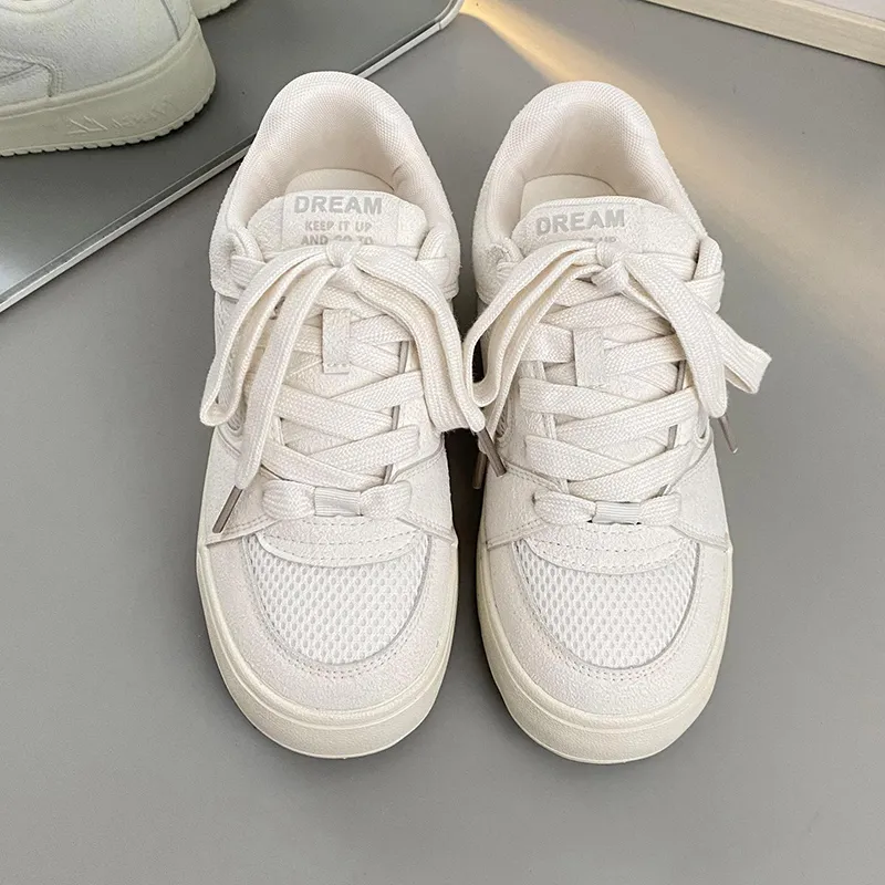 Than Than Me Slip Resistant Breathable Low Top Skateboard Shoes Women's-1