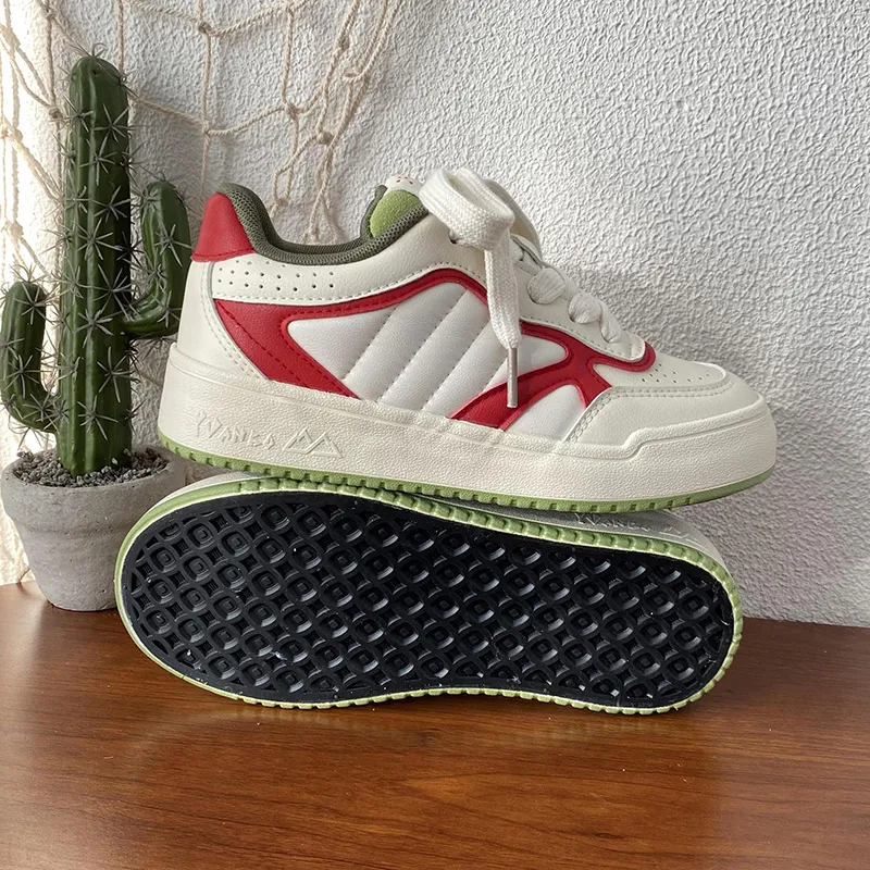 Than Than Me Anti-Slip And Wear-Resistant Breathable Low-Top Skateboard Shoes Women's-11