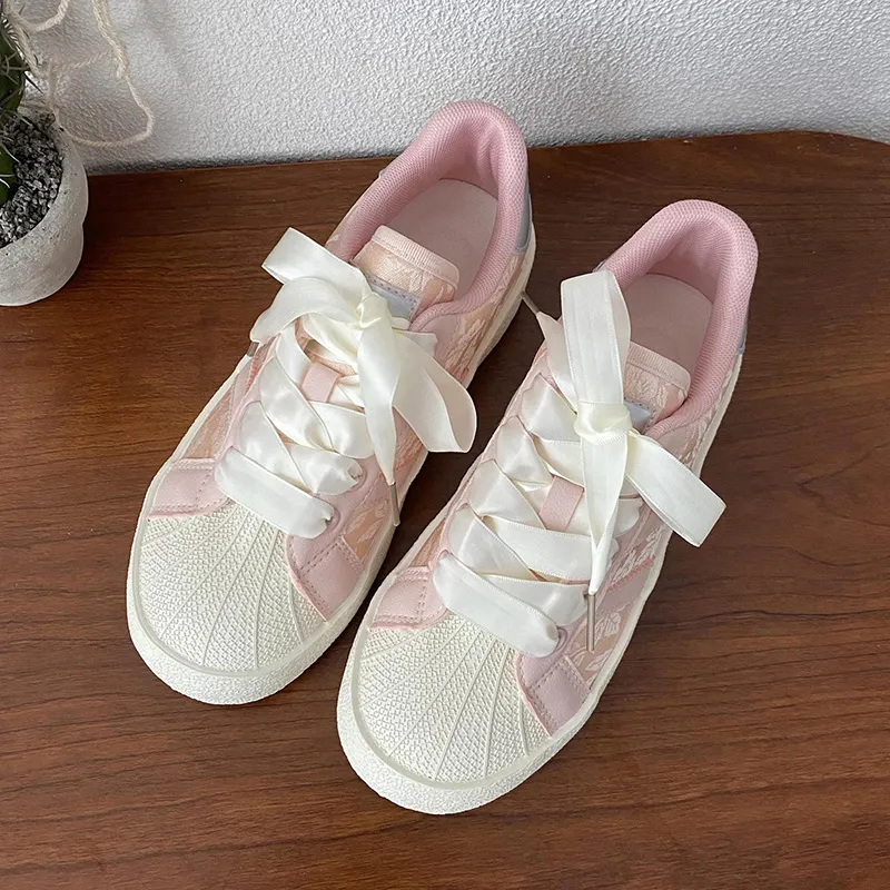 Than Than Me Slip-Resistant Breathable Low-Top Skateboard Shoes Women's-1