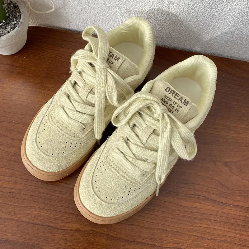 Than Than Me Anti-Slip And Wear-Resistant Breathable Low-Top Skateboard Shoes Women's-13