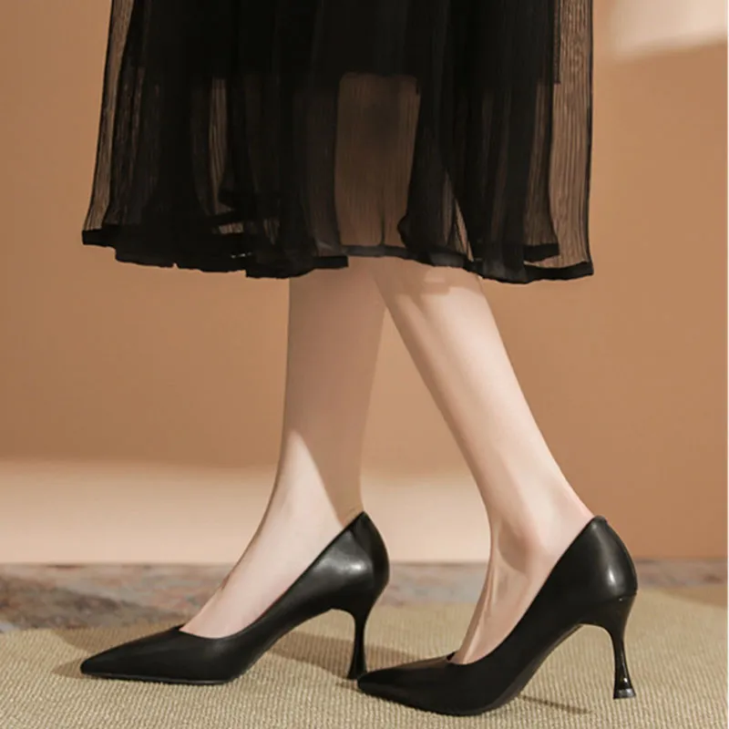 Than Than Me Slim Heel High Heels Women's-1