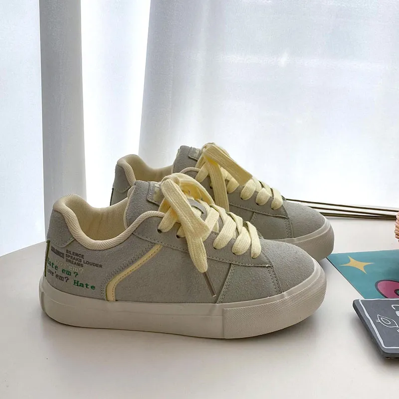 Than Than Me Slip-Resistant Low-Top Skateboard Shoes Women's-6