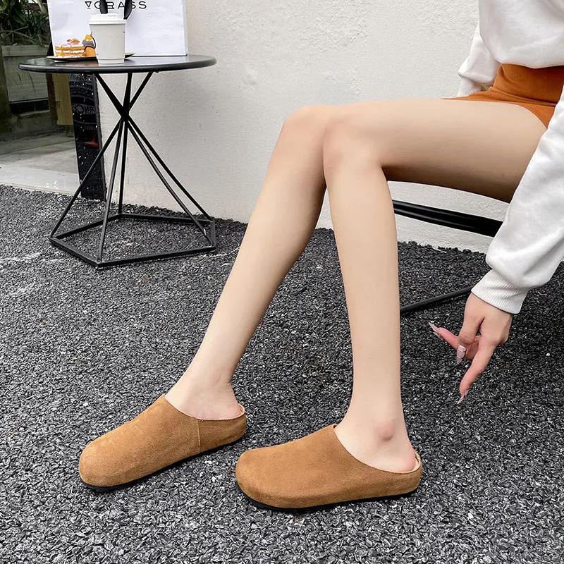 Than Than Me Rubber Sole Slip Resistant Wrap toe Slippers Women's-5