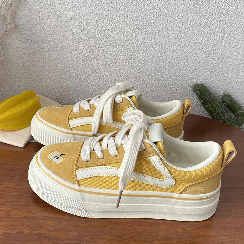 Than Than Me Slip Resistant Low Top Skateboard Shoes Women's-11