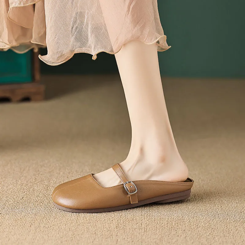 Than Than Me Wrap toe Slippers Women's-7