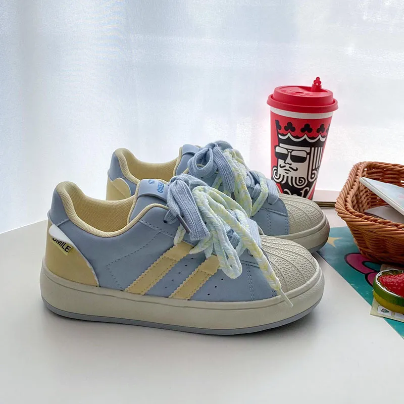 Than Than Me Slip-Resistant Low-Top Skateboard Shoes Women's-11