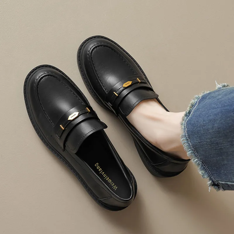 Than Than Me Loafers Women's Black-1