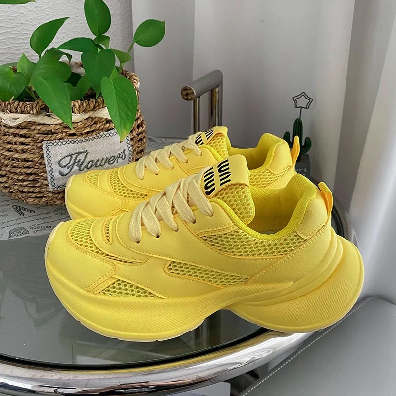 Than Than Me Slip-Resistant Height Increasing Low-Top Skateboard Shoes Women's-5