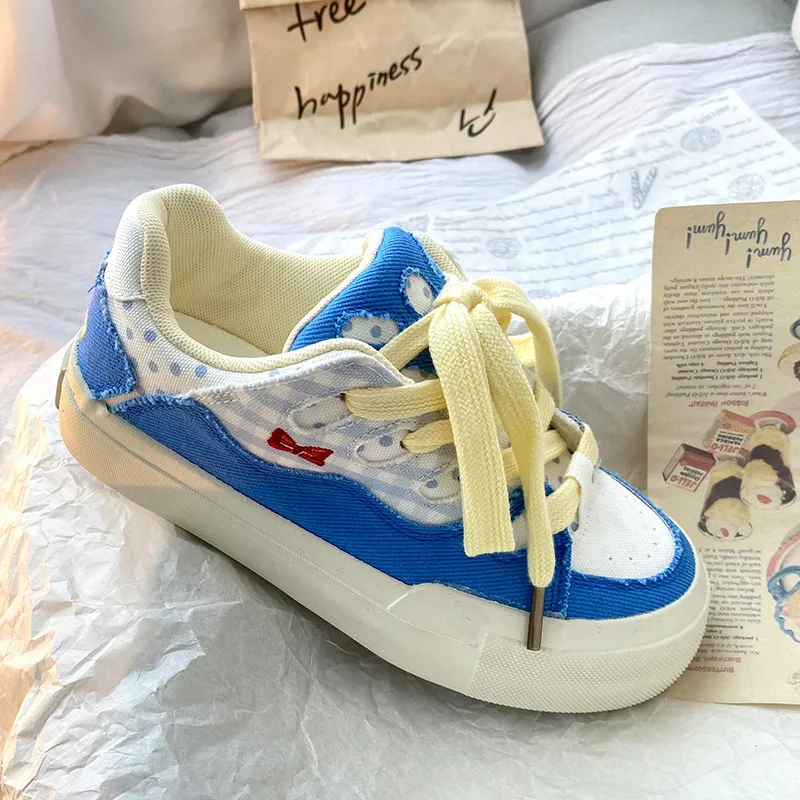 Than Than Me Slip Resistant And Breathable Low Top Skateboard Shoes Women's-1