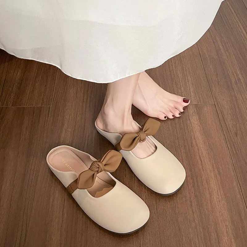 Than Than Me Rubber Sole Slip Resistant Closed Toe Slippers Women's-6