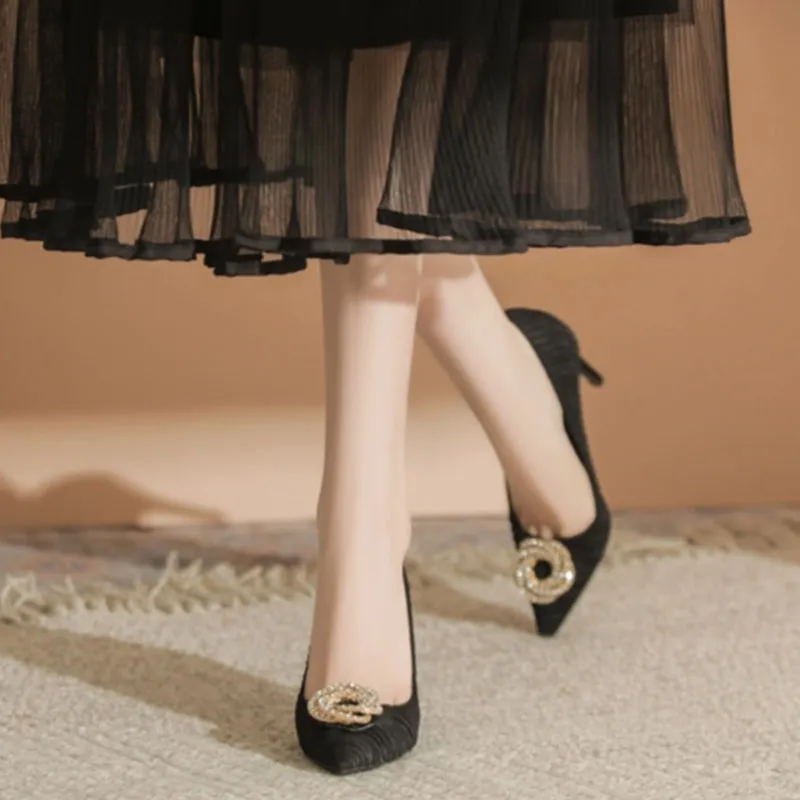 Than Than Me Slim Heel High Heels Women's-2