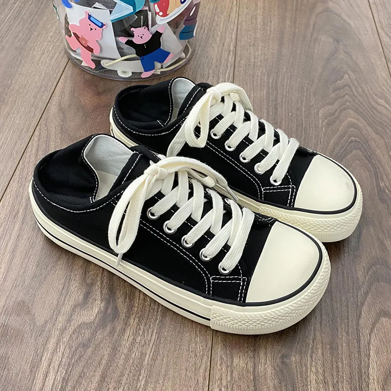 Than Than Me Slip Resistant Low Top Skateboard Shoes Women's-2