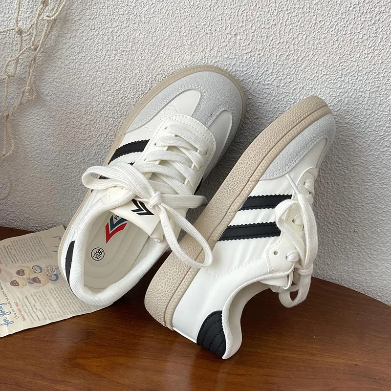 Than Than Me Slip Resistant Low Top Skateboard Shoes Women's-7