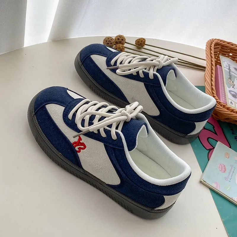 Than Than Me Slip Resistant Low Top Skateboard Shoes Women's-10