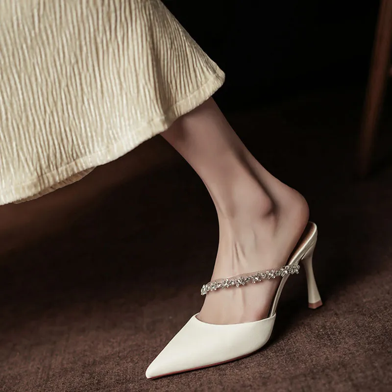 Than Than Me Slim Heel High Heels Women's-2