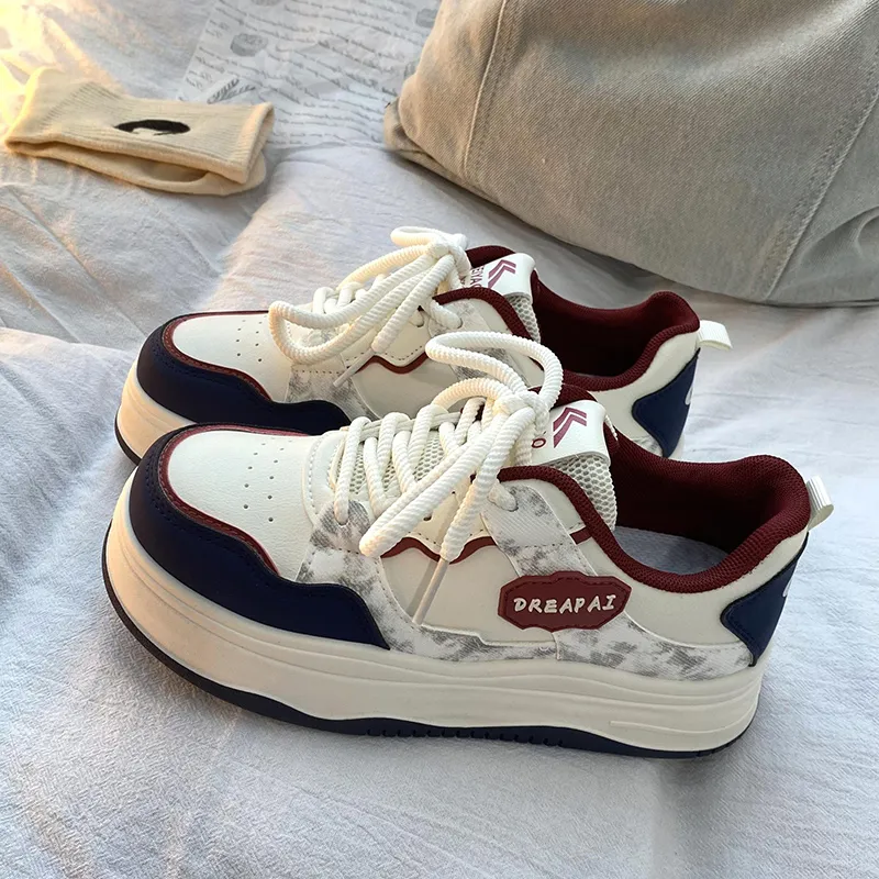 Than Than Me Slip-Resistant Low-Top Skateboard Shoes Women's-14