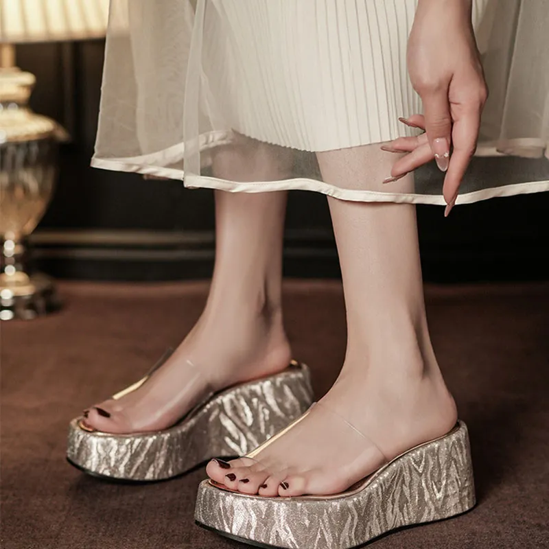 Than Than Me Rubber Sole Slip Resistant Slide Slippers Women's-6