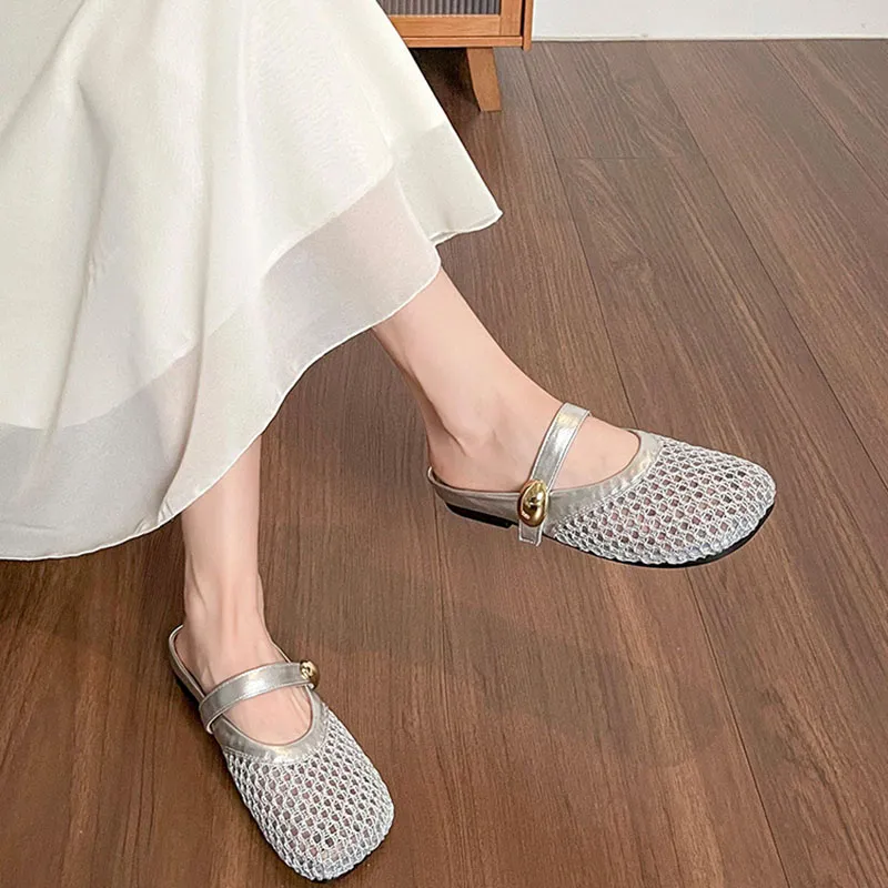 Than Than Me Rubber Sole Slip Resistant Closed Toe Slippers Women's-1
