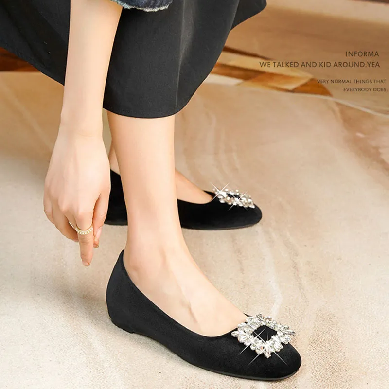 Than Than Me Casual Single Shoes Women's Black-3