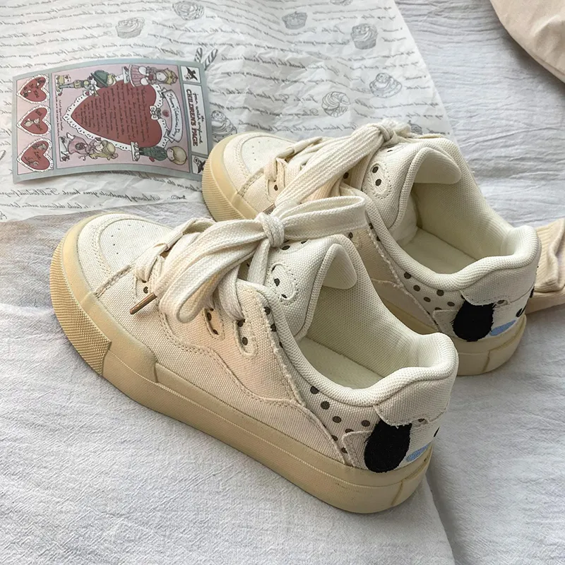 Than Than Me Slip Resistant And Breathable Low Top Skateboard Shoes Women's-14