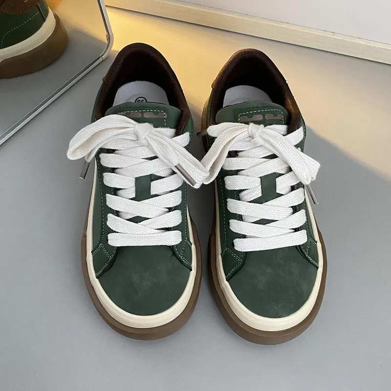 Than Than Me Slip-Resistant Low-Top Skateboard Shoes Women's-5