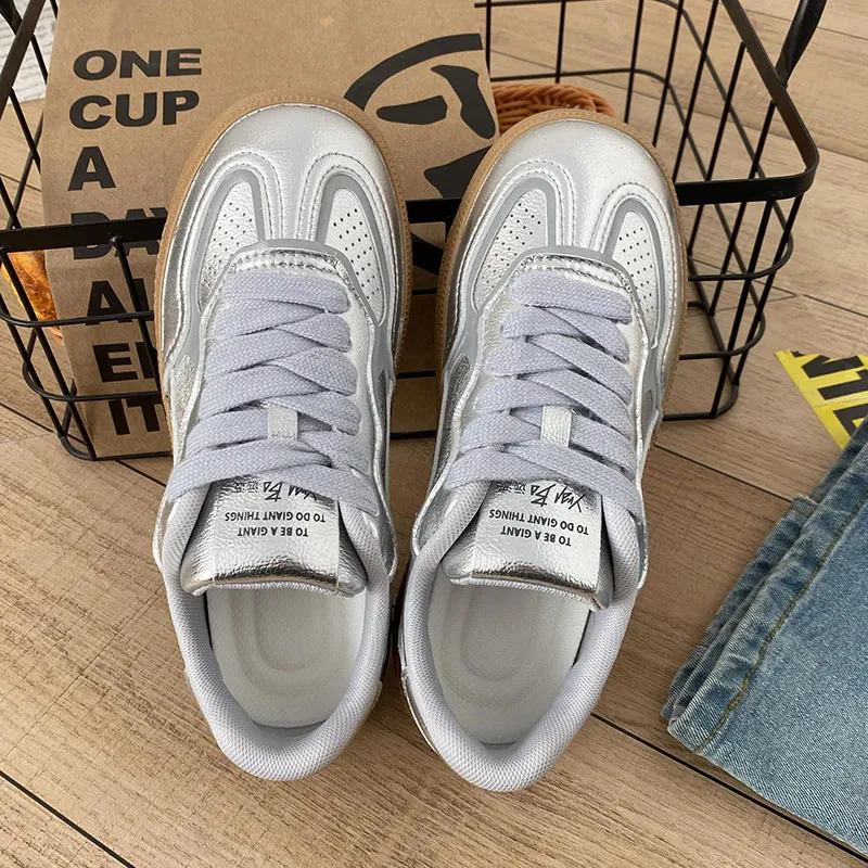 Than Than Me Slip Resistant Low Top Skateboard Shoes Women's-11
