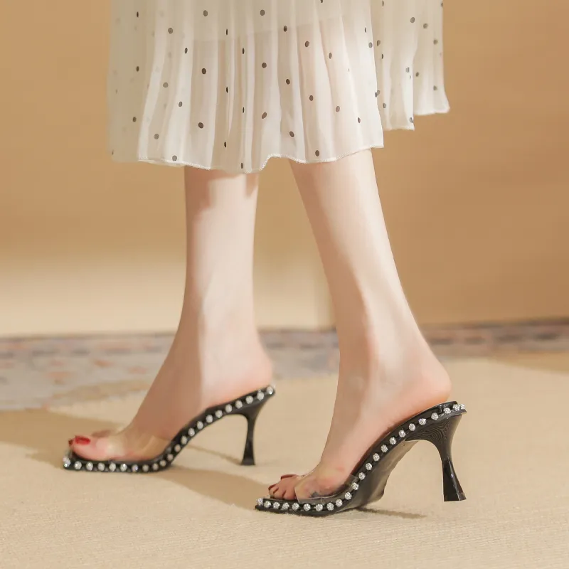 Than Than Me Rubber Sole Slip Resistant Slide Slippers Women's-3