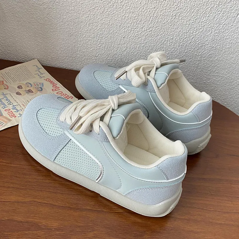 Than Than Me Slip Resistant Low Top Skateboard Shoes Women's-3