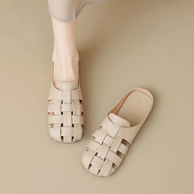 Than Than Me Wrap-toe Slippers Women's-6