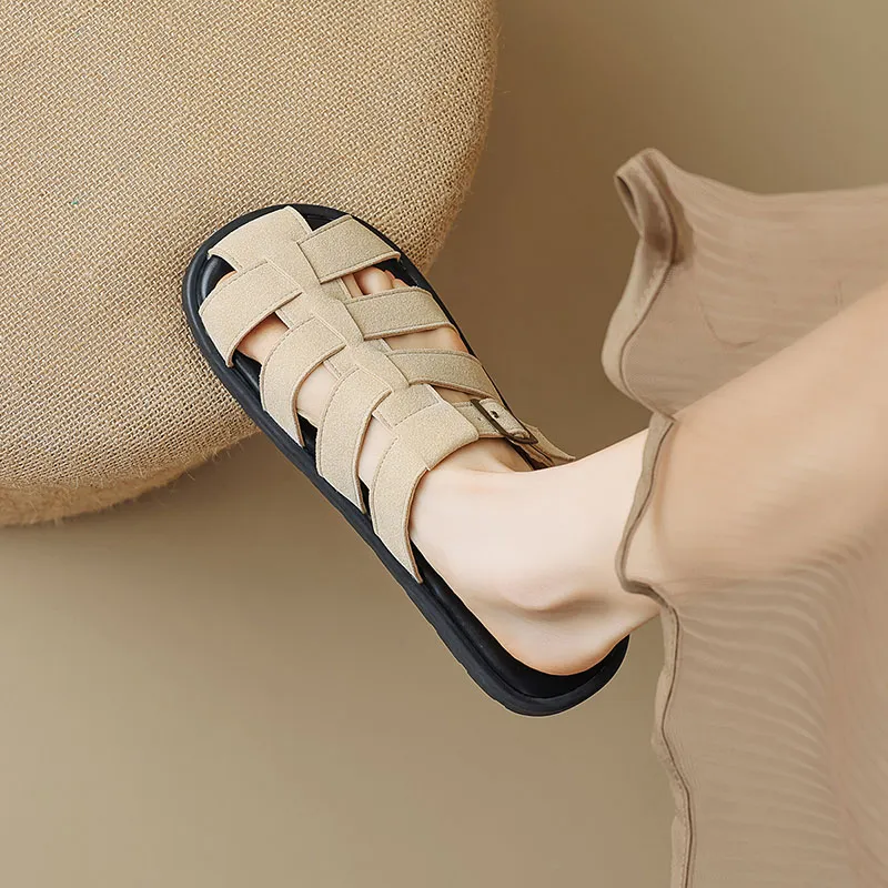 Than Than Me Wrap-toe Slippers Women's-1
