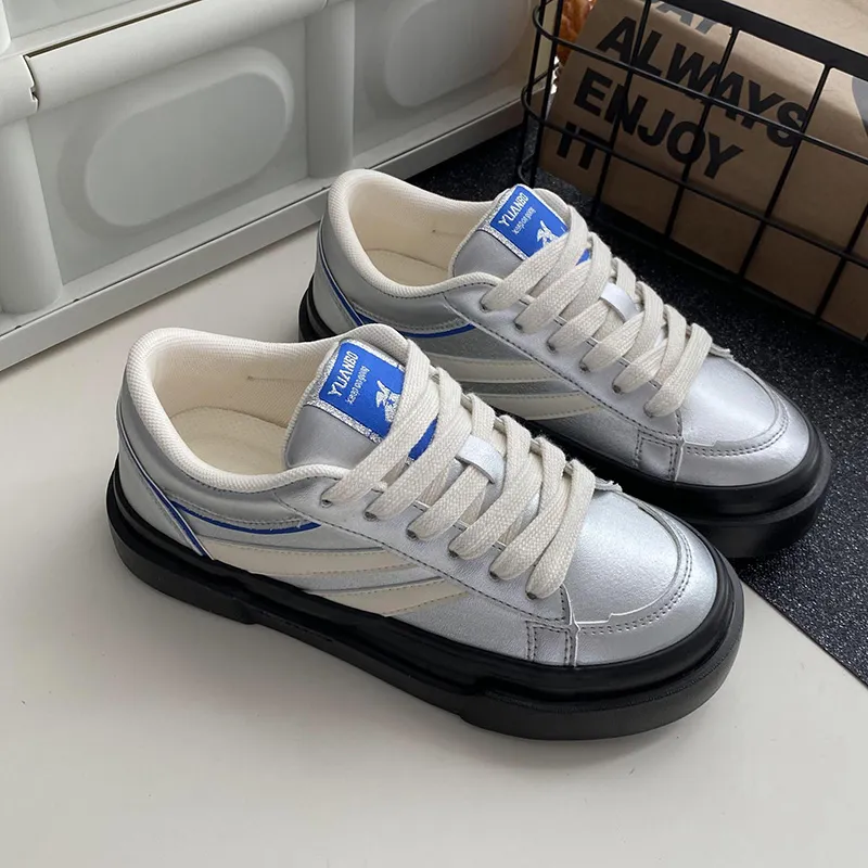 Than Than Me Anti-Slip And Wear-Resistant Breathable Low-Top Skateboard Shoes Women's-1