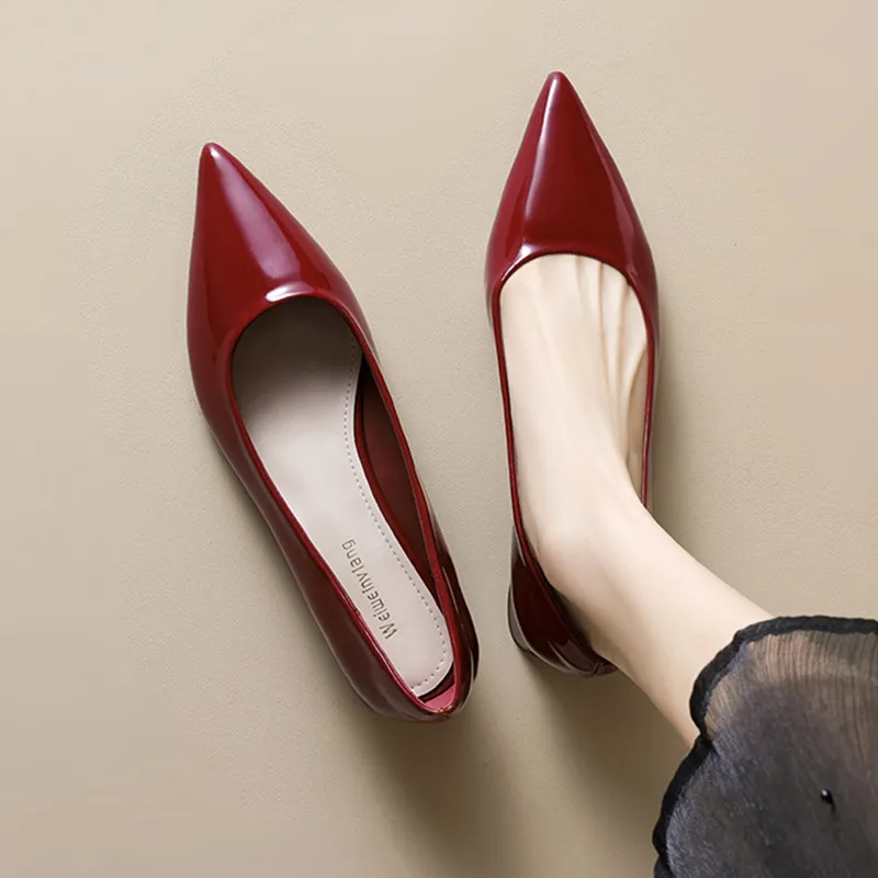 Than Than Me Chunky Heel High Heels Women's-13