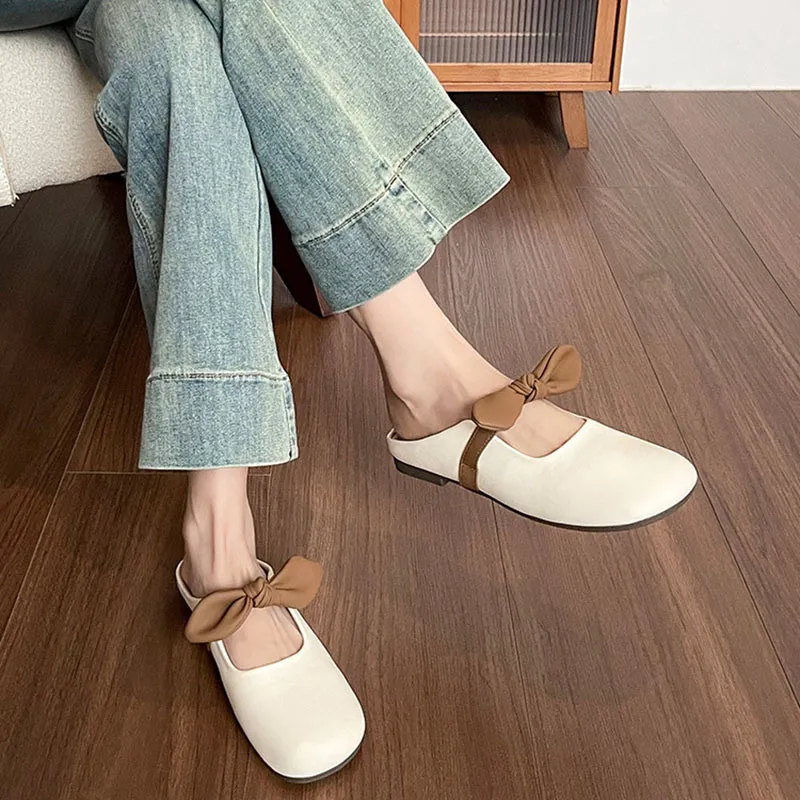 Than Than Me Rubber Sole Slip Resistant Closed Toe Slippers Women's-1