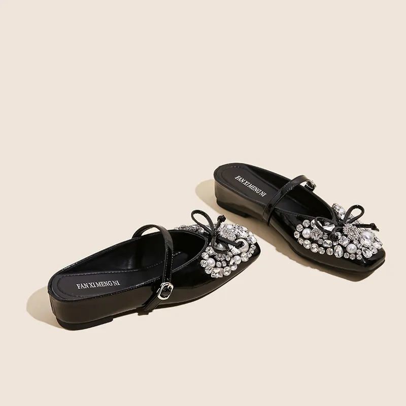 Than Than Me Rubber Sole Slip Resistant Closed Toe Slippers Women's-3