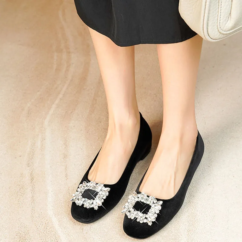 Than Than Me Casual Single Shoes Women's Black-4