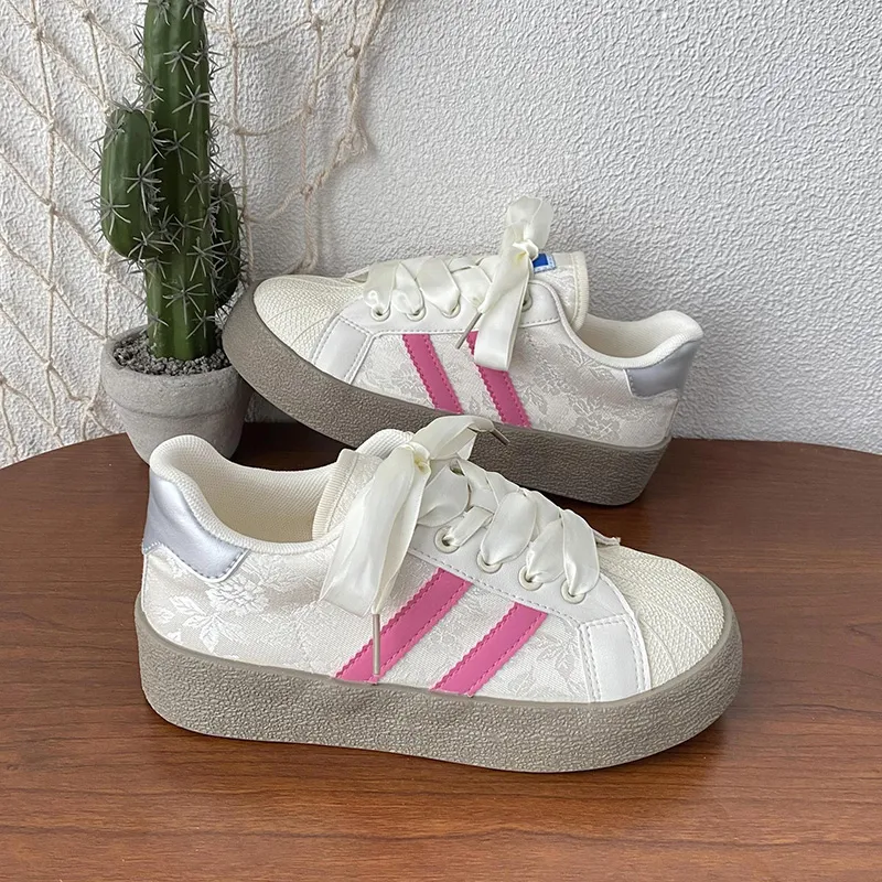 Than Than Me Slip-Resistant Breathable Low-Top Skateboard Shoes Women's-9