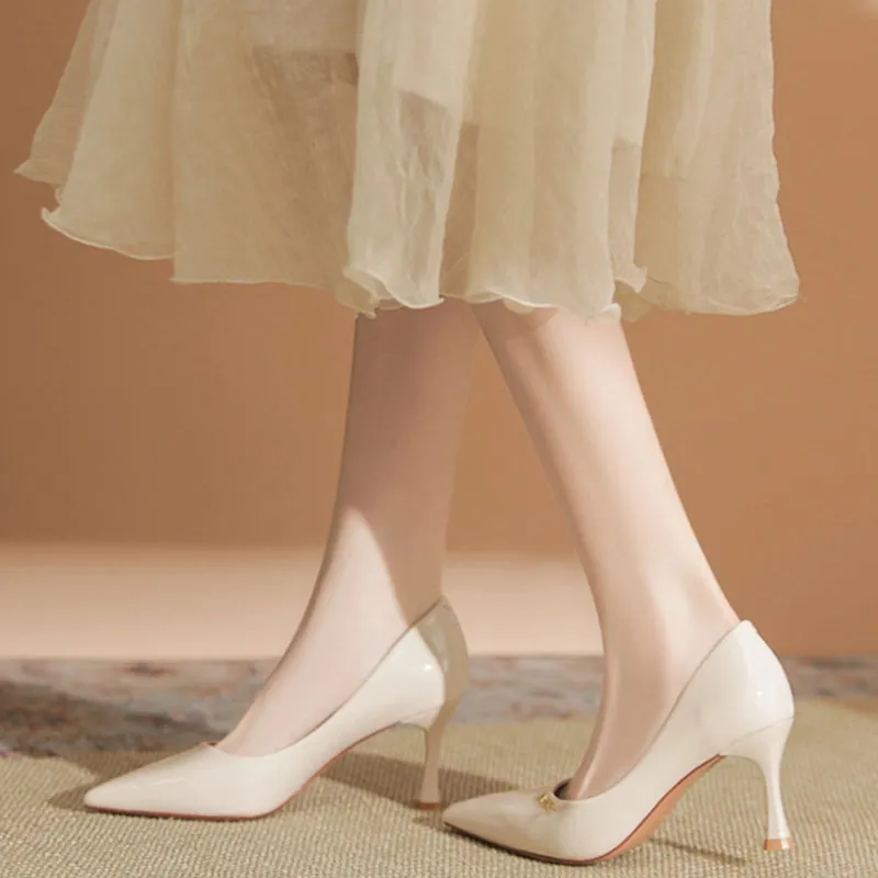 Than Than Me Slim Heel High Heels Women's-2
