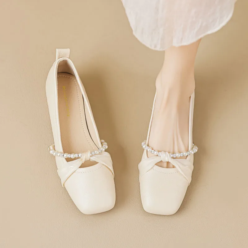 Than Than Me Women's Casual Shoes Women's Apricot-1