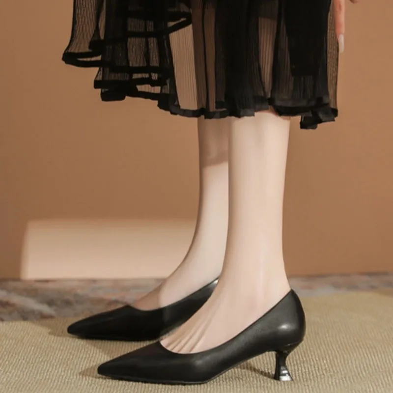 Than Than Me Slim Heel High Heels Women's-2