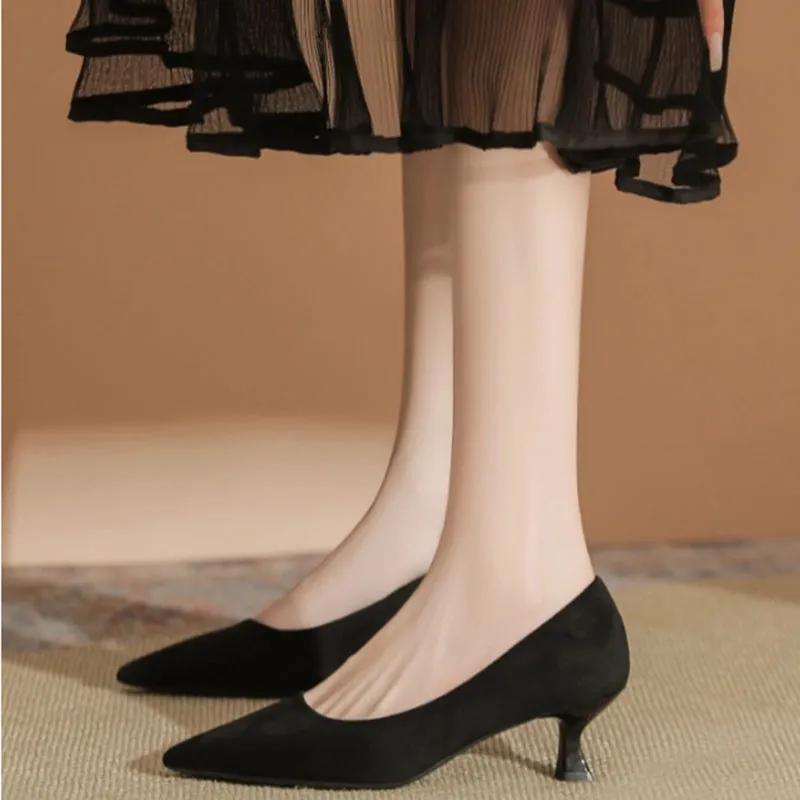 Than Than Me Slim Heel High Heels Women's-2