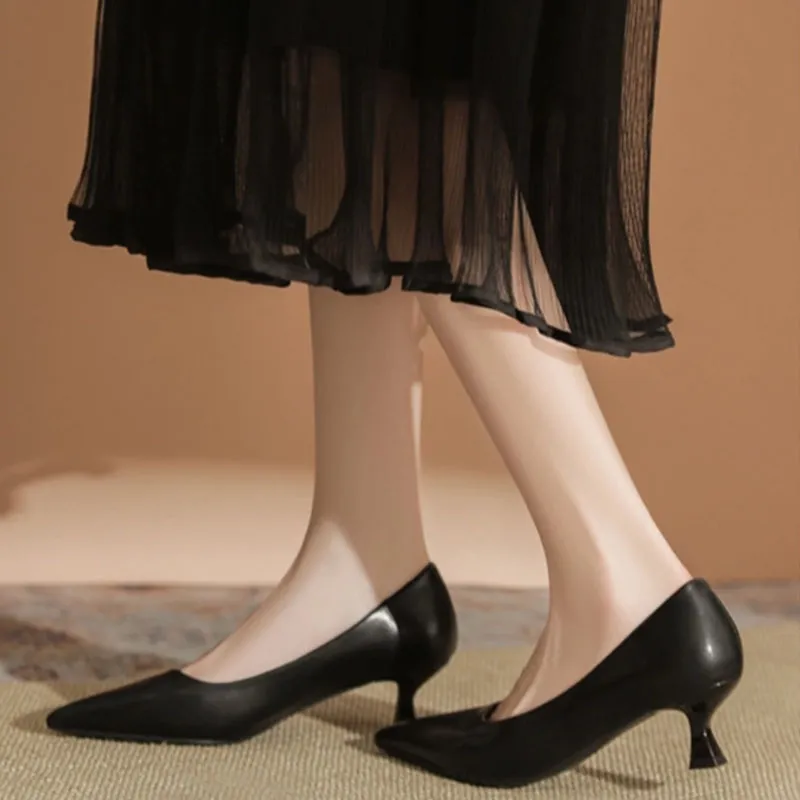 Than Than Me Slim Heel High Heels Women's-1