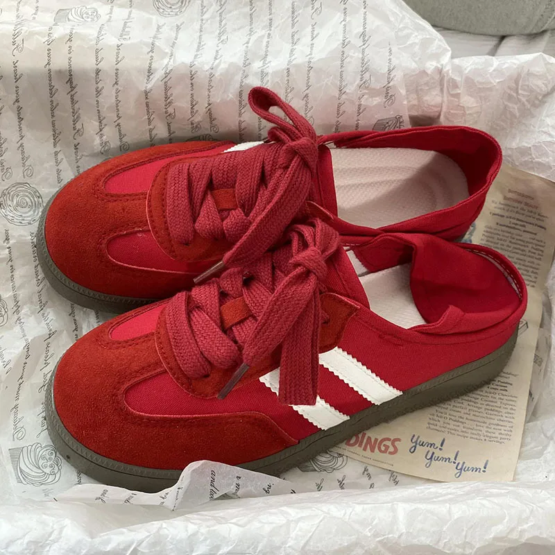 Than Than Me Non slip Lightweight Low Top Skateboard Shoes Women's-6