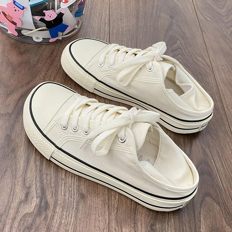 Than Than Me Slip Resistant Low Top Skateboard Shoes Women's-7