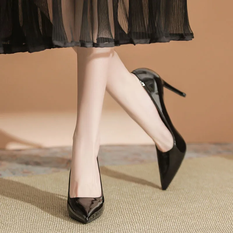 Than Than Me Slim Heel High Heels Women's-1