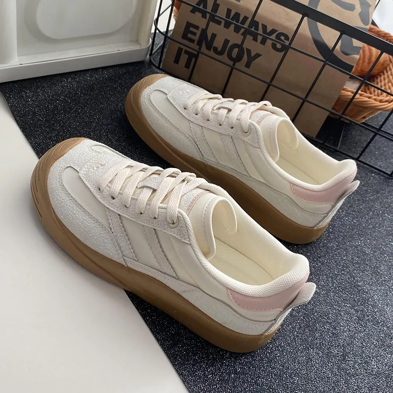 Than Than Me Slip-Resistant Low-Top Skateboard Shoes Women's-6