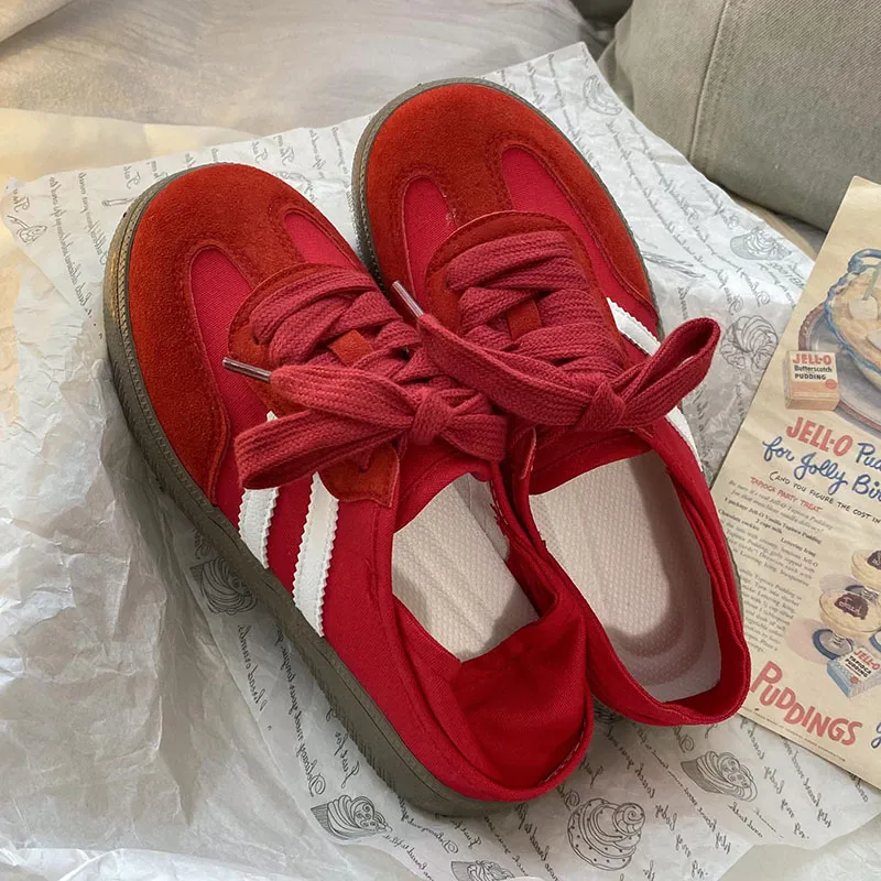 Than Than Me Non slip Lightweight Low Top Skateboard Shoes Women's-5