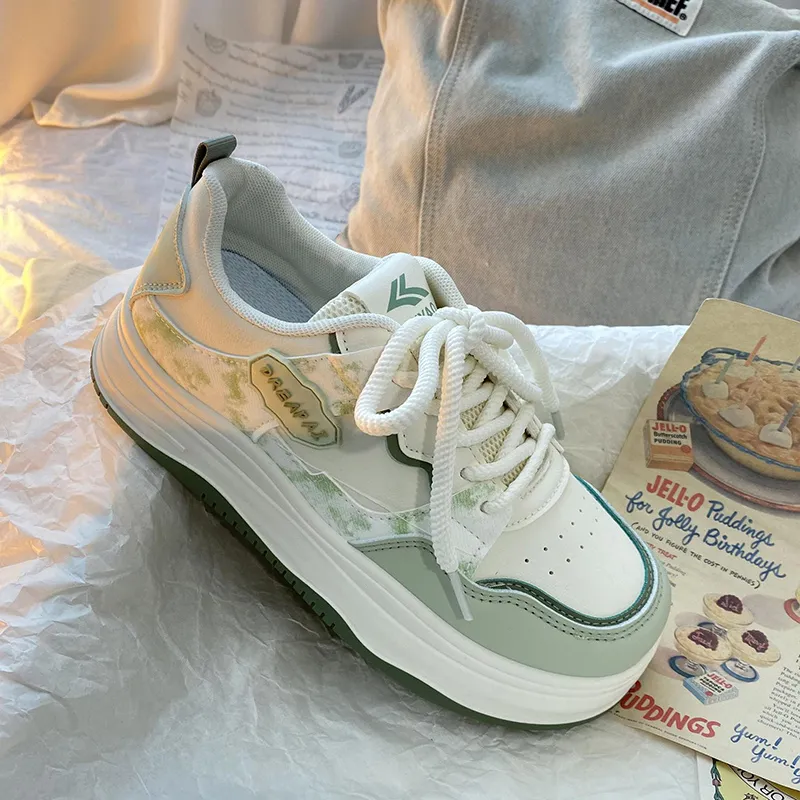 Than Than Me Slip-Resistant Low-Top Skateboard Shoes Women's-9