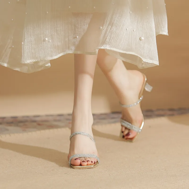 Than Than Me Rubber Sole Slip Resistant Slide Slippers Women's-4