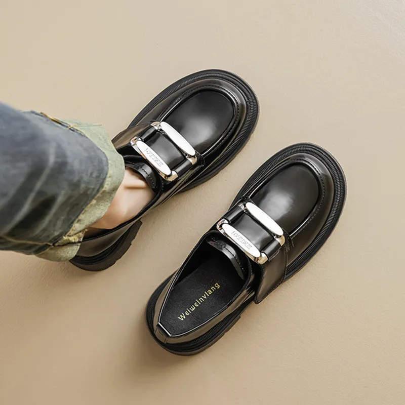Than Than Me Loafers Women's Black-3